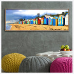 Row of Beach Boxes
