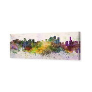Brisbane Skyline Watercolour