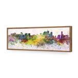 Brisbane Skyline Watercolour