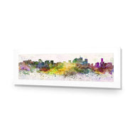 Brisbane Skyline Watercolour