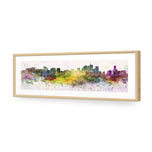 Brisbane Skyline Watercolour