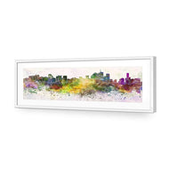 Brisbane Skyline Watercolour