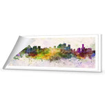Brisbane Skyline Watercolour