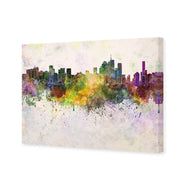 Brisbane Skyline Watercolour