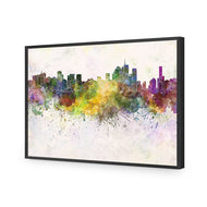 Brisbane Skyline Watercolour