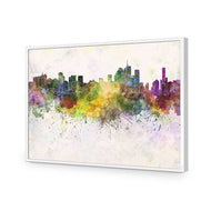 Brisbane Skyline Watercolour