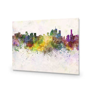Brisbane Skyline Watercolour