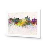 Brisbane Skyline Watercolour