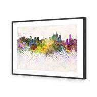 Brisbane Skyline Watercolour
