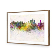 Brisbane Skyline Watercolour