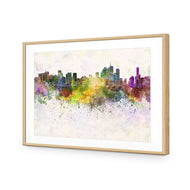 Brisbane Skyline Watercolour
