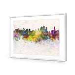 Brisbane Skyline Watercolour