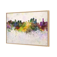 Brisbane Skyline Watercolour