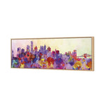 New York Skyline, Watercolour