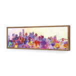 New York Skyline, Watercolour