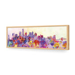 New York Skyline, Watercolour