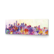 New York Skyline, Watercolour