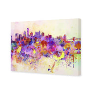 New York Skyline, Watercolour