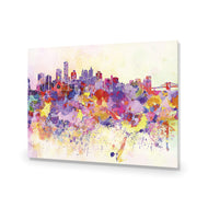 New York Skyline, Watercolour