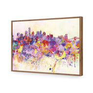 New York Skyline, Watercolour