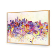 New York Skyline, Watercolour
