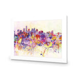 New York Skyline, Watercolour