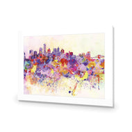 New York Skyline, Watercolour