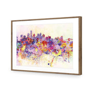 New York Skyline, Watercolour