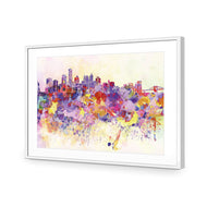 New York Skyline, Watercolour