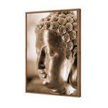 Buddha Full Face, Sepia