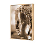 Buddha Full Face, Sepia