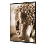 Buddha Full Face, Sepia