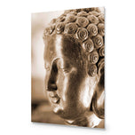 Buddha Full Face, Sepia