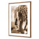 Buddha Full Face, Sepia