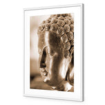 Buddha Full Face, Sepia