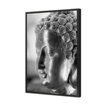 Buddha Full Face, B&W