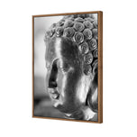 Buddha Full Face, B&W