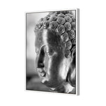 Buddha Full Face, B&W