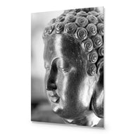 Buddha Full Face, B&W