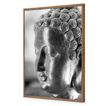 Buddha Full Face, B&W