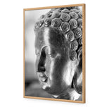 Buddha Full Face, B&W