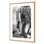 Buddha Full Face, B&W