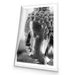 Buddha Full Face, B&W