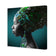 African Pose Teal Greens