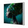 African Pose Teal Greens