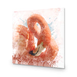 Watercolour Flamingo