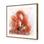 Watercolour Flamingo