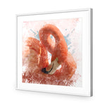 Watercolour Flamingo