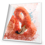 Watercolour Flamingo