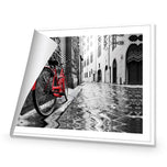Retro Bike on Cobbles